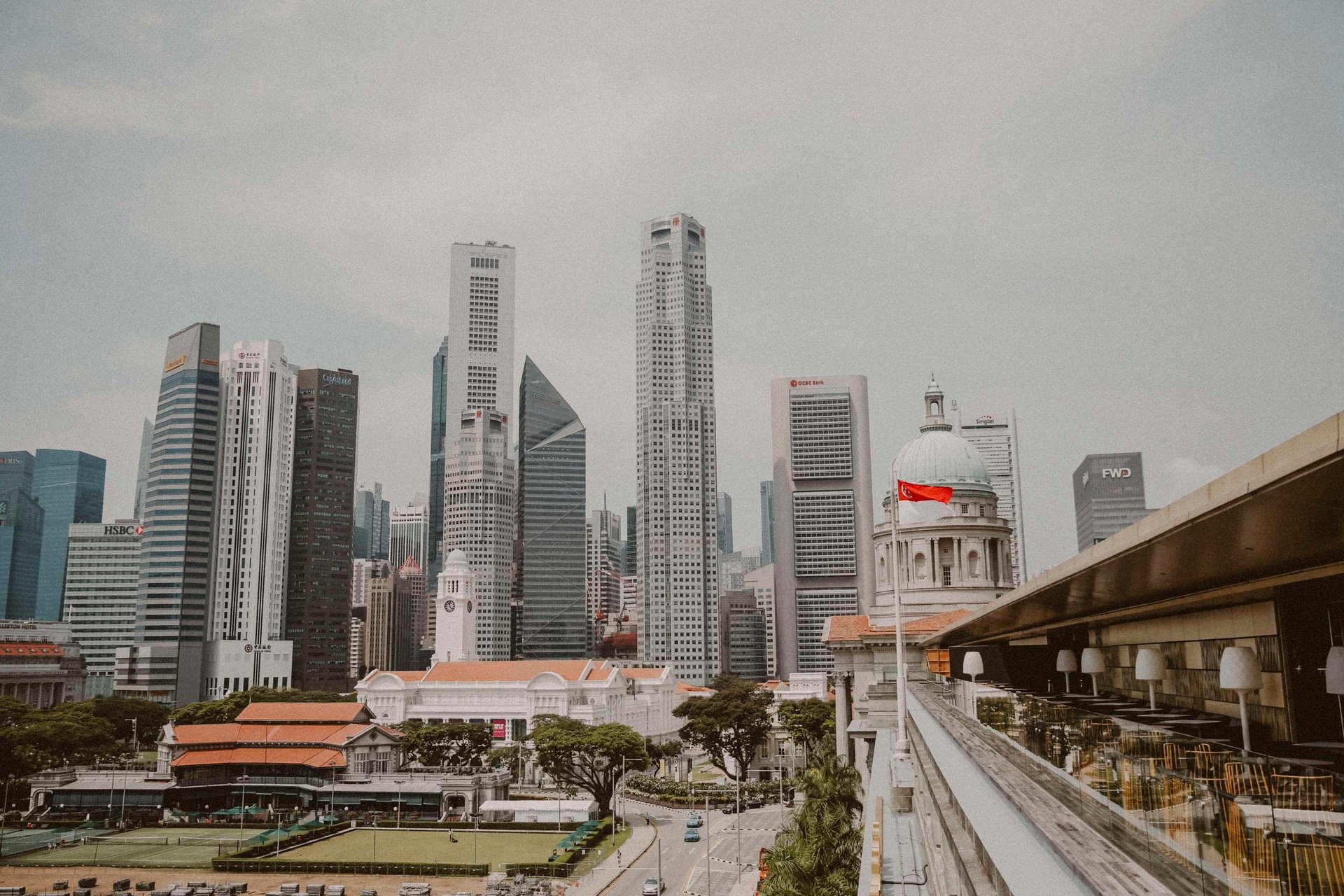 Singapore National Gallery & Museum View