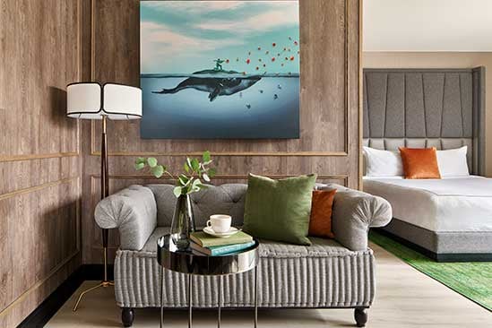 VDC Living Room View Studio King