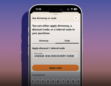 4. Apply your discount code