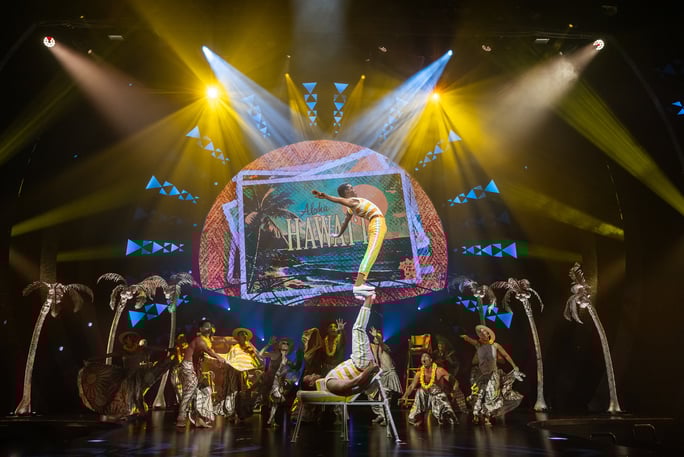 Step into a world where reality bends and the spirit of Hawai‘i comes alive—welcome to ‘Auana, an enchanting journey brought to life by Cirque du Soleil.
