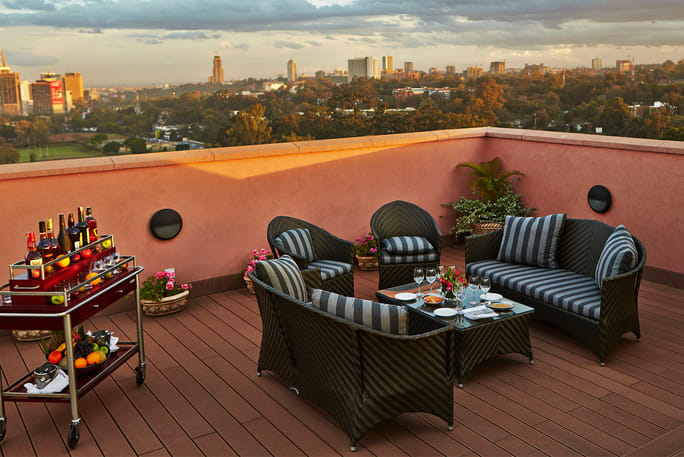 Presidential Suite Roof Top - Villa Rosa Kempinski Nairobi