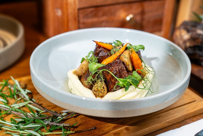 15 Stamford Braised Wagyu Beef Cheeks